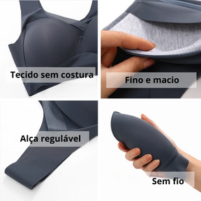 Sutiã Feminino Modelador Sem Costura