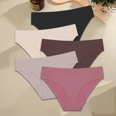 Calcinha Sem Costuras Cintura Regular Comfort - Kit 5 Peças - 5
