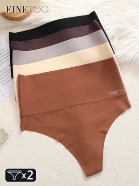 Kit 2 Calcinhas Modeladoras Sem Costura Fio Dental