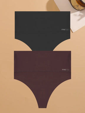 Kit 2 Calcinhas Modeladoras Sem Costura Fio Dental